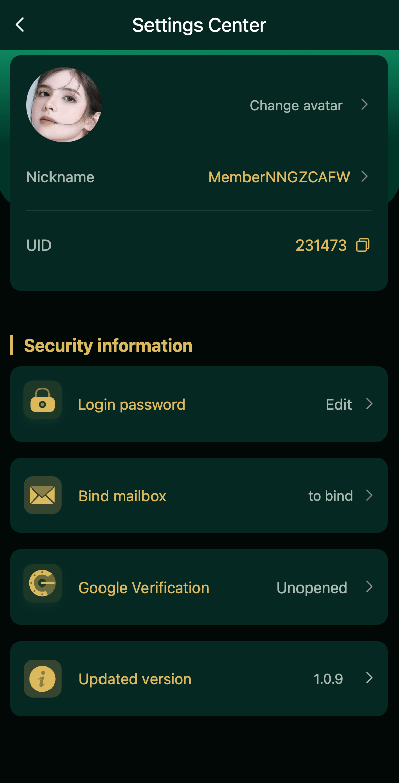 DM First Account Security Settings Warning